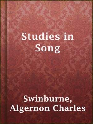 cover image of Studies in Song